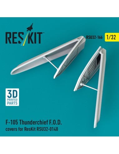 F-105 Thunderchief F.O.D. covers for ResKit RSU32-0148 (3D Printed) 