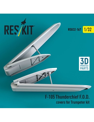 F-105 Thunderchief F.O.D. covers for Trumpeter kit (3D Printed) 