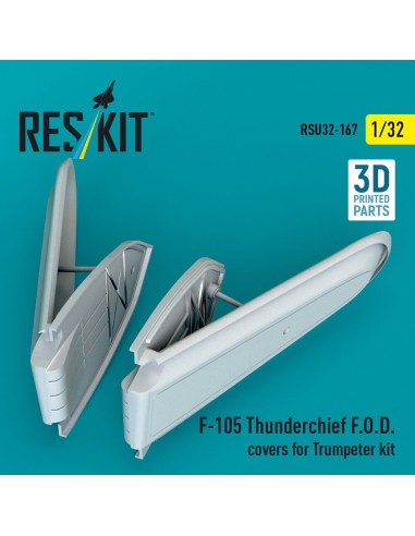 F-105 Thunderchief F.O.D. covers for Trumpeter kit (3D Printed) 