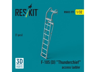 F-105D Thunderchief access ladder (1 pcs) (3D Printed) 