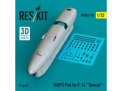 TARPS pod for F-14 Tomcat (1 pcs) (3D printed) 
