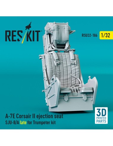 A-7E Corsair II ejection seat SJU-8/A late for Trumpeter kit (3D Printed) 