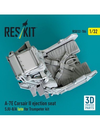A-7E Corsair II ejection seat SJU-8/A late for Trumpeter kit (3D Printed) 