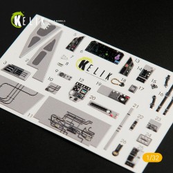 F-35C interior 3D decals for Trumpeter kit 