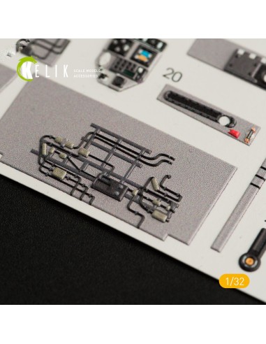 F-35C interior 3D decals for Trumpeter kit 