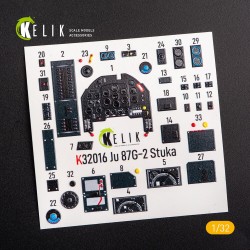 Junkers Ju 87 D/G Stuka - Interior 3D Decal for Trumpeter kit  2