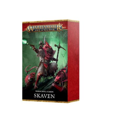 WARSCROLL CARDS: SKAVEN (ENG)