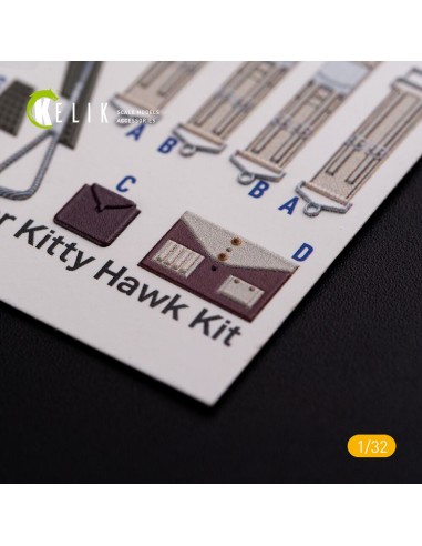 OS2U Kingfisher - Interior 3D Decal for Kitty Hawk/Zimi models kit 