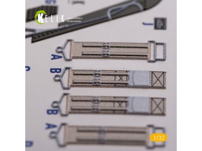 OS2U Kingfisher - Interior 3D Decal for Kitty Hawk/Zimi models kit 
