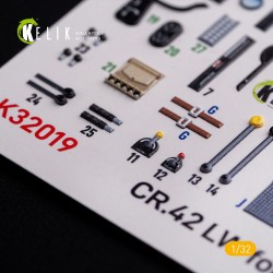 CR.42 LW - Interior 3D Decal for ICM kit  2