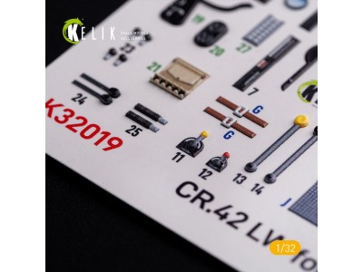 CR.42 LW - Interior 3D Decal for ICM kit 
