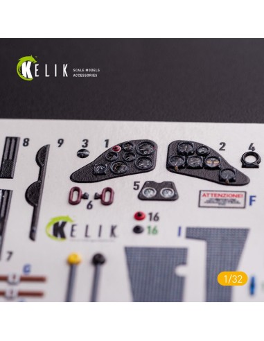 CR.42 LW - Interior 3D Decal for ICM kit 