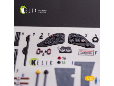 CR.42 LW - Interior 3D Decal for ICM kit 