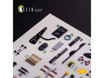 CR.42 LW - Interior 3D Decal for ICM kit 