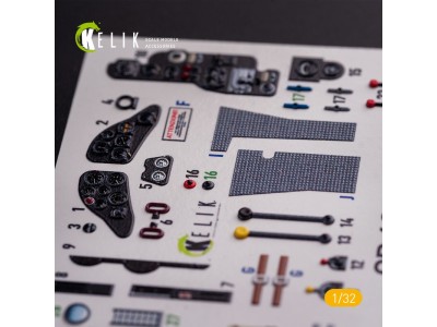 CR.42 LW - Interior 3D Decal for ICM kit 