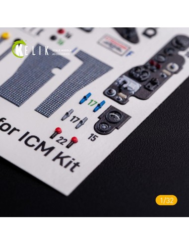 CR.42 LW - Interior 3D Decal for ICM kit 
