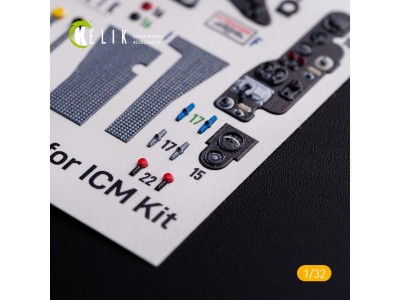 CR.42 LW - Interior 3D Decal for ICM kit 