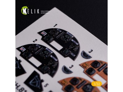 DH.81A Tiger Moth - Interior 3D Decal for ICM kit 