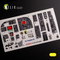 A-6A Intruder - interior 3D decals for Trumpeter kit 