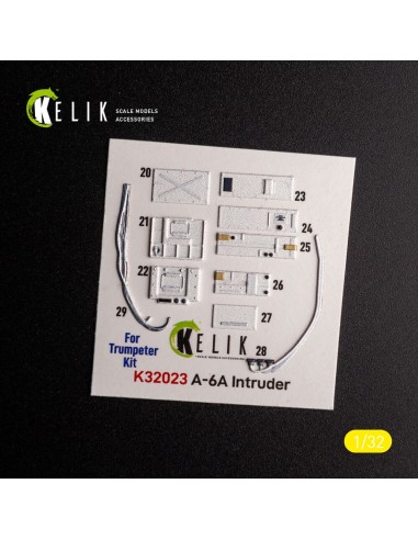 A-6A Intruder - interior 3D decals for Trumpeter kit 