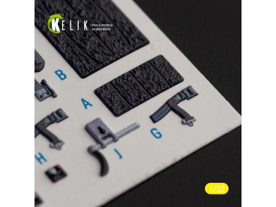 F-16I Sufa - interior 3D decals for Academy kit 
