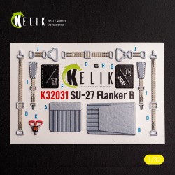 SU-27 - interior 3D decals for Trumpeter kit  2