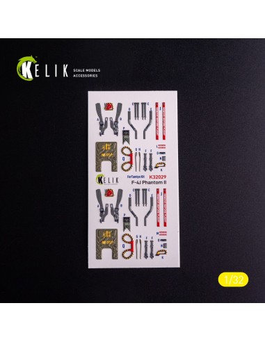 F-4J - interior 3D decals for Tamiya kit 