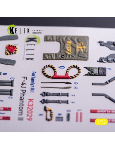 F-4J - interior 3D decals for Tamiya kit 