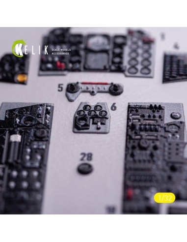 F-4J - interior 3D decals for Tamiya kit 