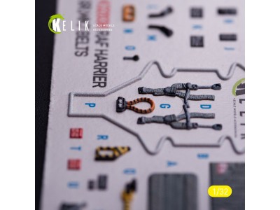 GR.MK7 Harrier - interior 3D decals for Trumpeter kit 