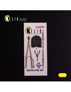 Spitfire Mk VIII - interior 3D decals for Tamiya kit  2