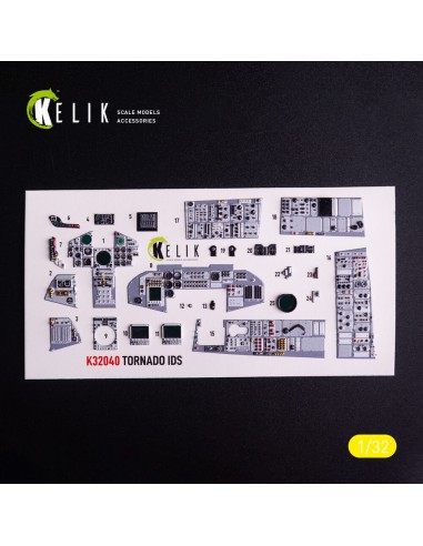 Tornado IDS - interior 3D decals for Italeri kit 