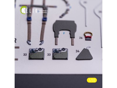 Tornado IDS - interior 3D decals for Italeri kit 