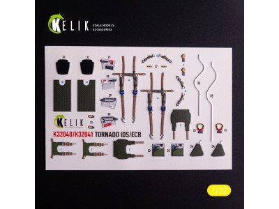 Tornado ECR - interior 3D decals for Italeri kit 