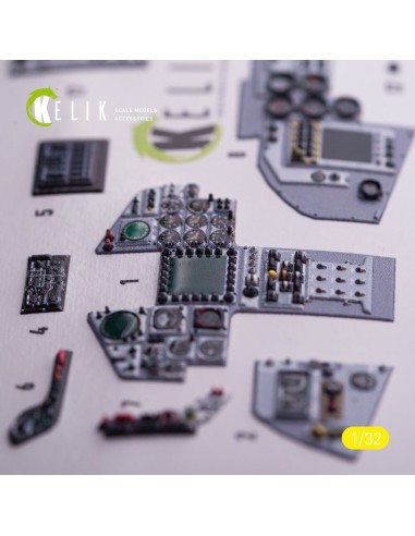 Tornado ECR - interior 3D decals for Italeri kit 