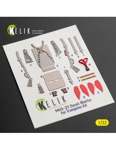 MiG-21 F-13 export version - interior 3D decals for Trumpeter kit 