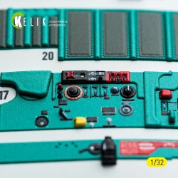 MiG-21 F-13 - interior 3D decals for Trumpeter kit  2
