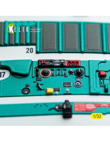 MiG-21 F-13 - interior 3D decals for Trumpeter kit 