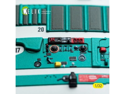 MiG-21 F-13 - interior 3D decals for Trumpeter kit 