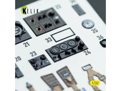 Bf-110D - interior 3D decals for Dragon/Hobby 2000 kit 