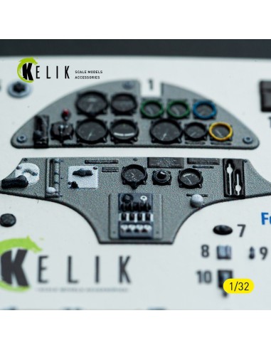 Hs-123A-1 - interior 3D decals for ICM kit 
