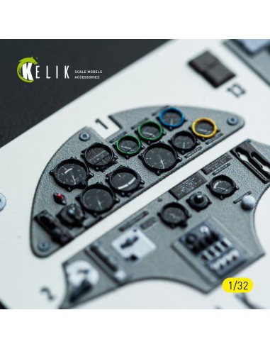 Hs-123A-1 - interior 3D decals for ICM kit 
