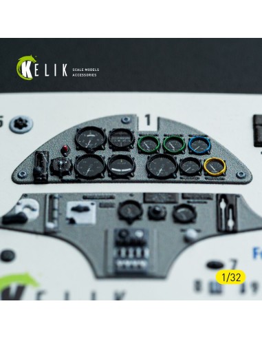 Hs-123A-1 - interior 3D decals for ICM kit 