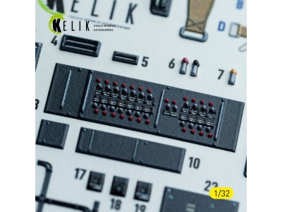 Ju-87G - interior 3D decals for Hasegawa kit 