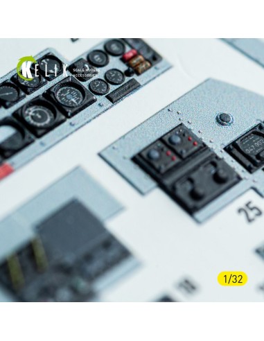F-4C - interior 3D decals for Tamiya kit 
