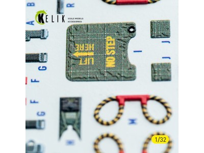 F-4C - interior 3D decals for Tamiya kit 