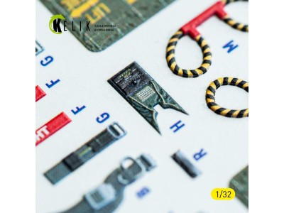 F-4C - interior 3D decals for Tamiya kit 