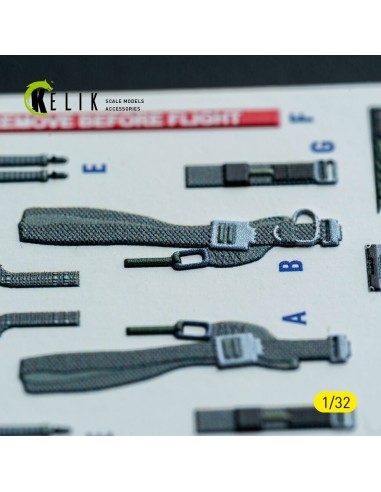 F-4D - interior 3D decals for Tamiya kit 