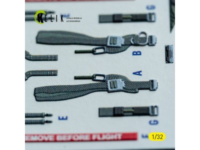 F-4D - interior 3D decals for Tamiya kit 