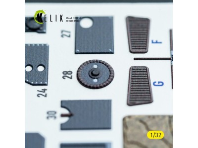 Ju-87D - interior 3D decals for Hasegawa kit 